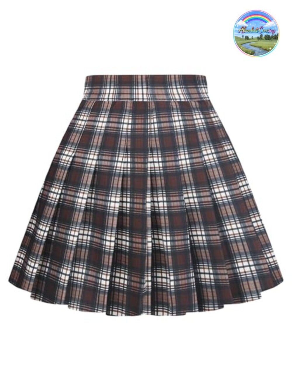 Pleated A-Line Mini Tennis Skirt High Waist Skort